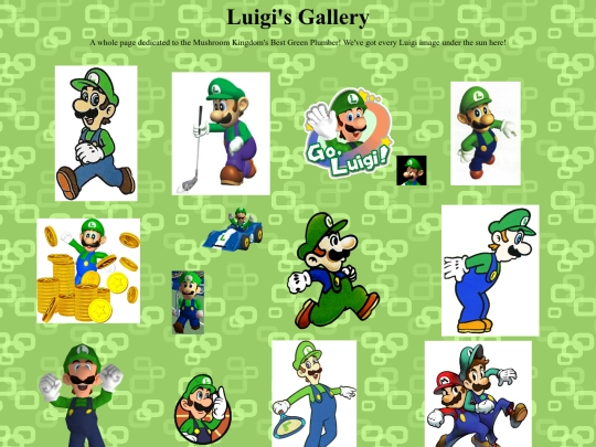 luigigallery screenshot