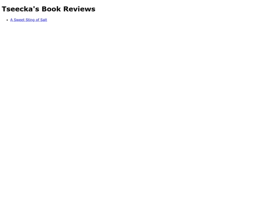 BookReviews screenshot