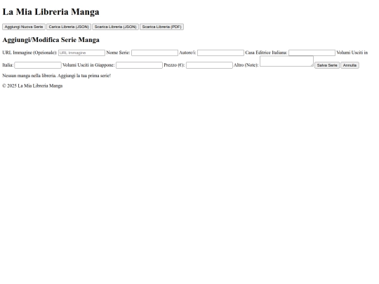 mangaList screenshot