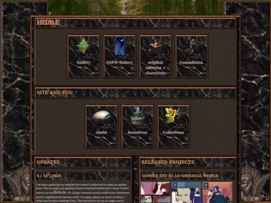 home screenshot