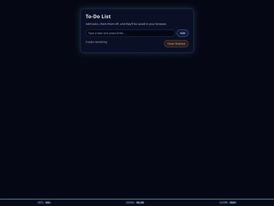 Secret Folder/To-DoList screenshot