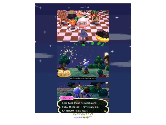 animalcrossing/acnl/august2022log6 screenshot
