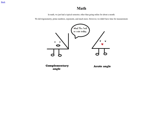 Webpages/math screenshot