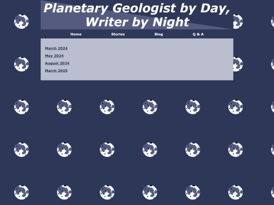Blog/Archive screenshot
