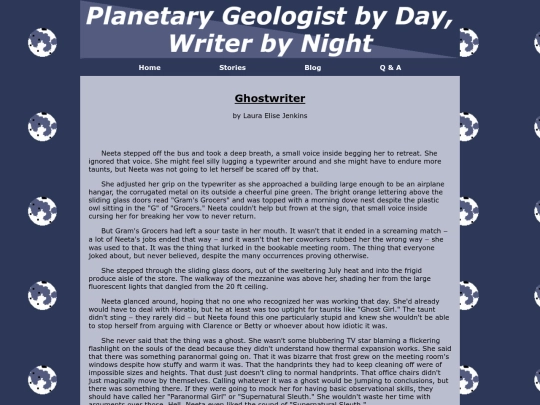 Stories/Ghostwriter screenshot