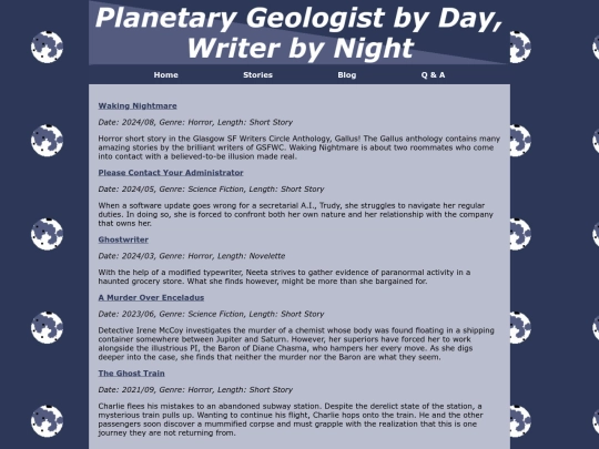 Stories screenshot