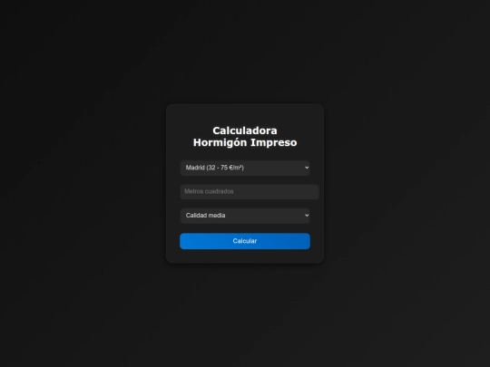 calcular-precio-hormigon-impreso screenshot