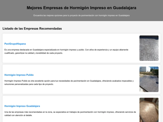 empresas screenshot