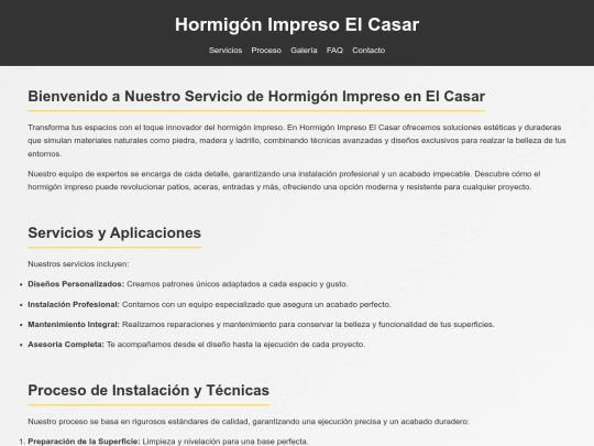 hormigonimpresoelcasar screenshot