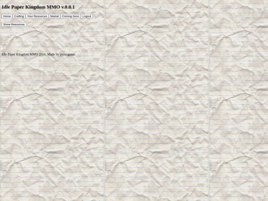Resources screenshot