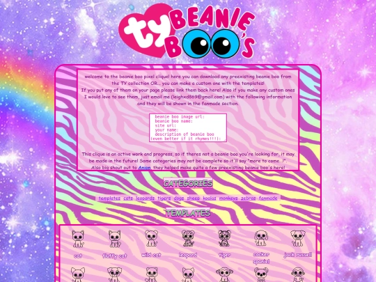 beanie-boo-club screenshot