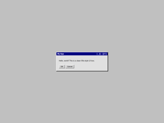 test screenshot