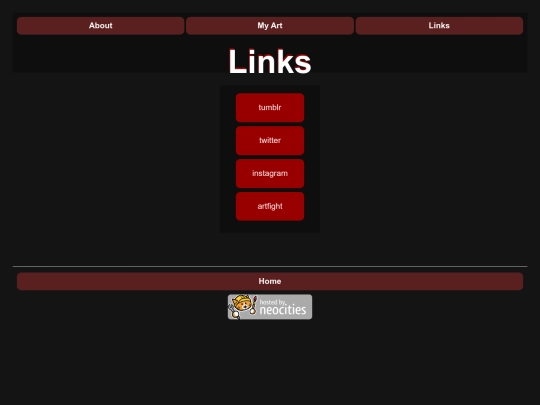 links screenshot