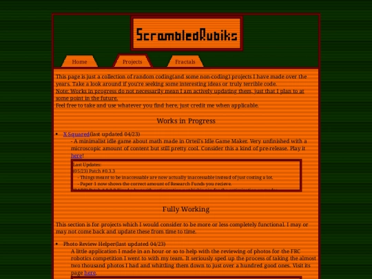 dev-projects screenshot