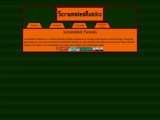 projects/tweaks screenshot