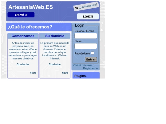 site screenshot