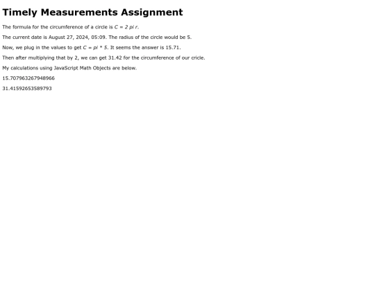 timely_measurements_assignment screenshot