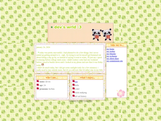 01.26.2024 screenshot