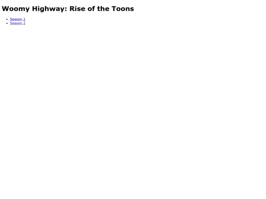 woomyhighway_riseofthetoons/woomyhighway_rottseasons screenshot