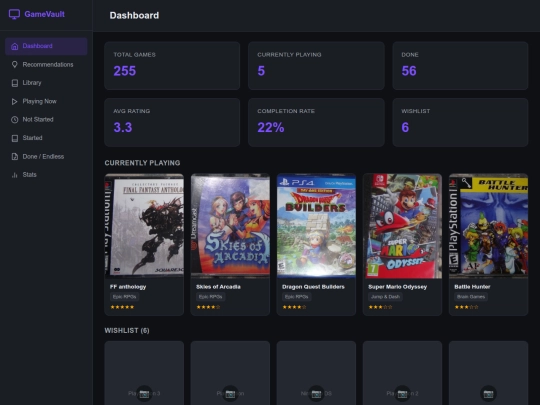 gamevault/family screenshot