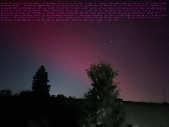blog/depression screenshot