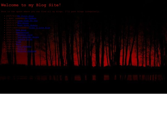 blog screenshot