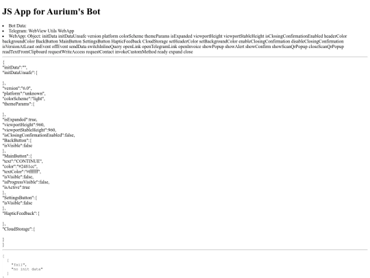 bot-app screenshot
