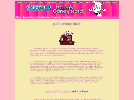 recipebook screenshot