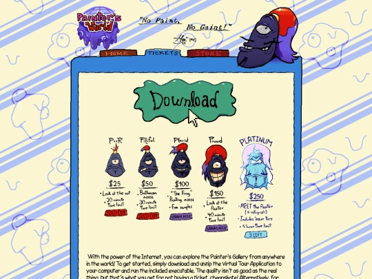 tickets screenshot