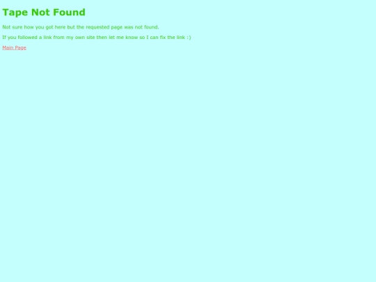 not_found screenshot