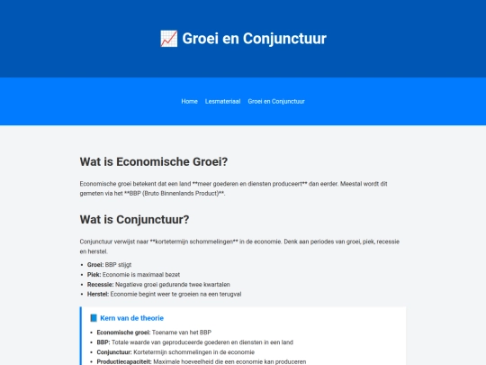 groei-en-conjuctuur screenshot