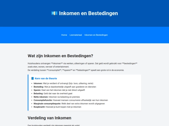inkomen-en-bestedingen screenshot