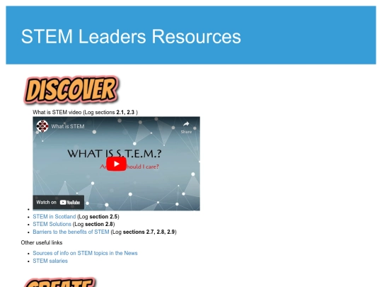 STEM screenshot