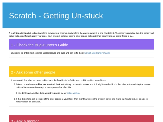 dojo-useful/get-unstuck screenshot