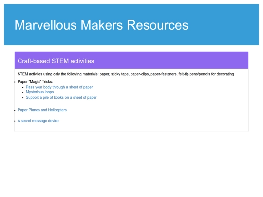 marvellous-makers screenshot