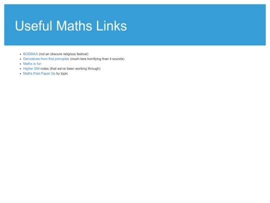 maths screenshot