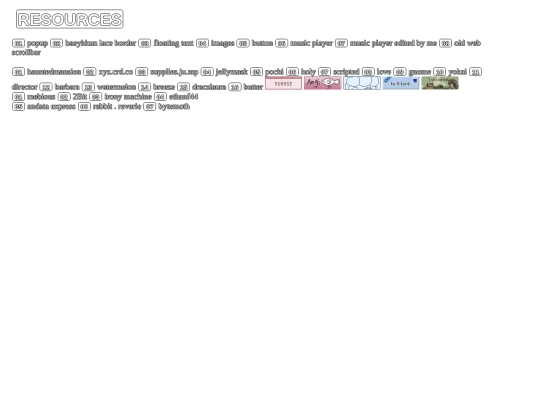 resources screenshot