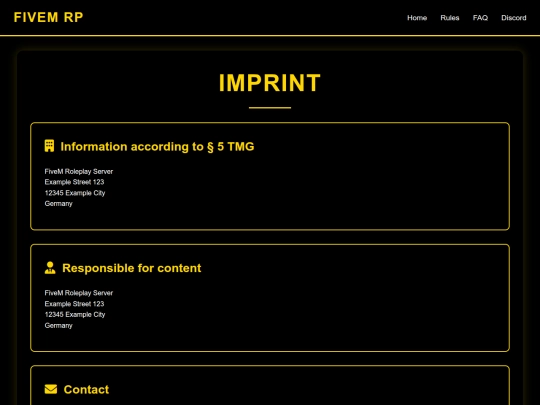 imprint screenshot