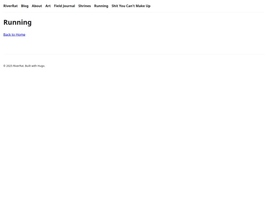 running/page/1 screenshot