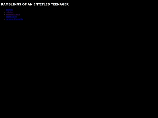 ramblings screenshot