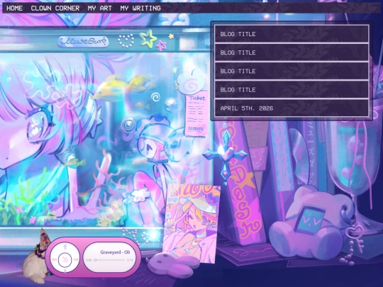 blog screenshot