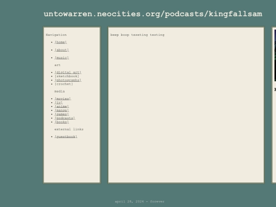 podcasts/kingfallsam screenshot