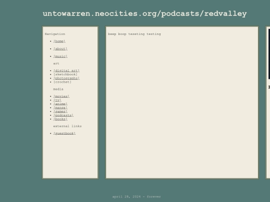 podcasts/redvalley screenshot