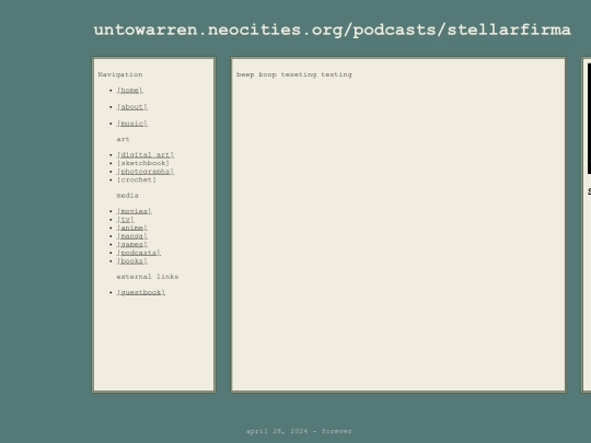podcasts/stellarfirma screenshot