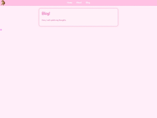 blog screenshot