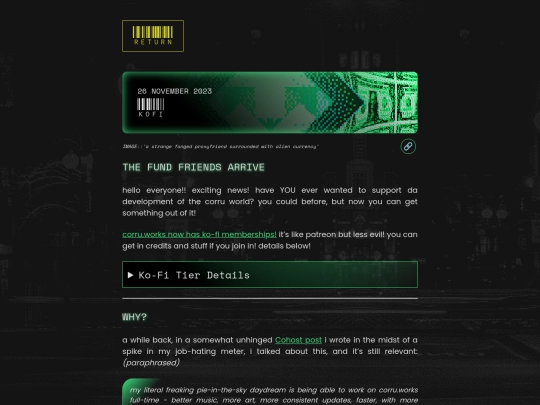 news/kofi screenshot