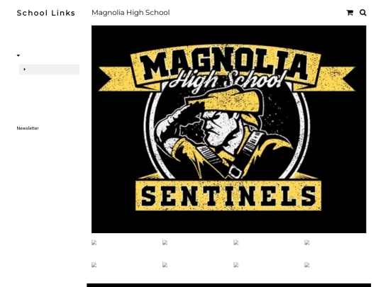 Magnolia high school website/MHS screenshot