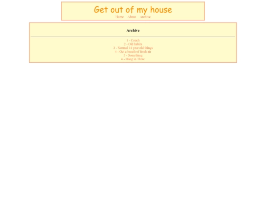 archive screenshot