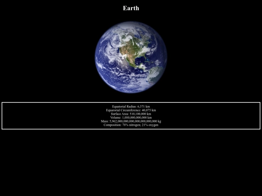 earth screenshot