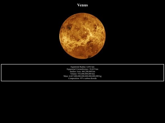 venus screenshot